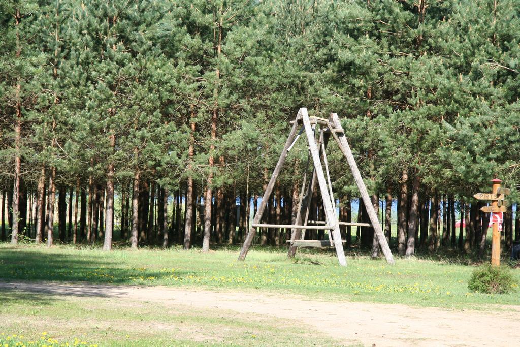 Kempings Sniedzes Ķegums Exteriér fotografie